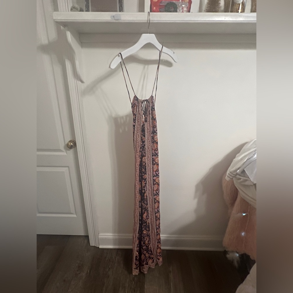 Arnhem Pink and Black Jumpsuit
